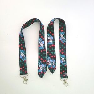 U3. Top Movies DC Comics Popular Villain The Joker Lanyards & Metal Clip (2pcs)